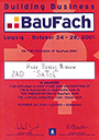 Read more about the article Выставка BauFach ‘2001